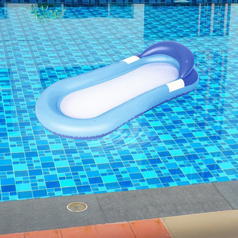Swimming Pool Single Inflatable Floating Raft Lounge Floating Chair Water