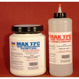 MAX TPC- Boat & RV Hull Repair, Crack Patching Compound, Wood Rot Repair, Concrete Patching, Automotive Rust & Body Repair, Lightweight Surface Sandable, Paintable, Screw Mount, Void Fill, Knife Grade