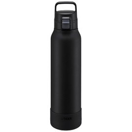 TIGER MTA-B150KK Tiger Water Bottle, 3.1 gal (1.5 L), Stainless Steel Bottle, Sports, Direct Drinking, Wide Mouth, Cold Insulation, Black