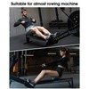Rowing Machine Seat Cushion, Memory Foam Pad with Anti-Slip Straps