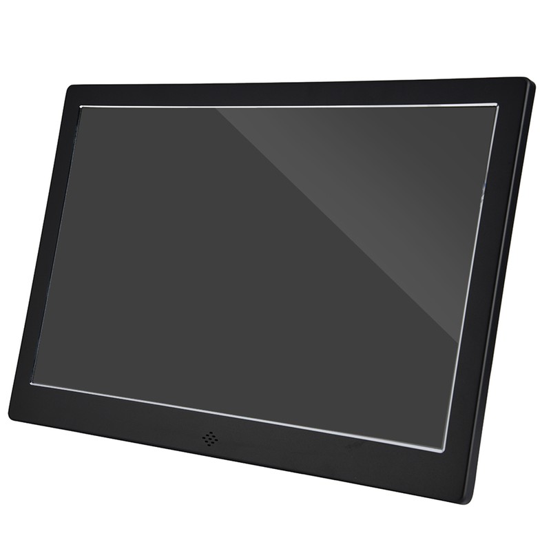 12" HD TFT LED Aluminium Alloy Digital Photo Frame Alarm