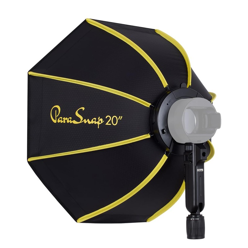 Glow ParaSnap PS-B20K 20" Octagonal Softbox for Speedlight