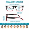 acavefox 4 Pack Reading Glasses 2.75 Men Readers Computer Blue