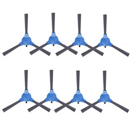 BBT BAMBOOST Replacement Side Brushes Compatible with Coredy R300 R550(R500+) R650 R700 R3500, GOOVI 1600PA, Bagotte BG600, iMartine 1600PA,Amarey A800 A900 Robot Vacuum Cleaner,Pack of 8