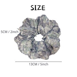 Large Satin Scrunchies Oversized Scrunchie Jumbo Scrunchies Giant Scrunchie big Silk Scrunchies for Women and Girls(P)