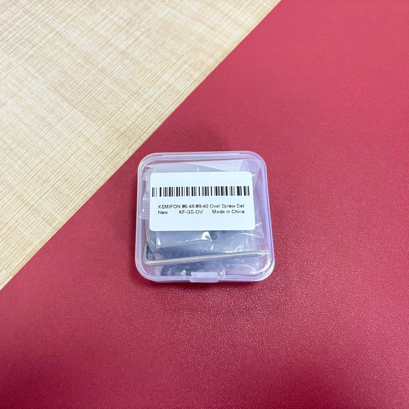 KEMIFON #6-48 and #8-40 Screw Set, Oval Head Torx Key