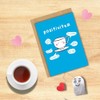 Scribbler Positivitea Encouragement Tea Hug Buddy! Funny Greeting Card SCR0711