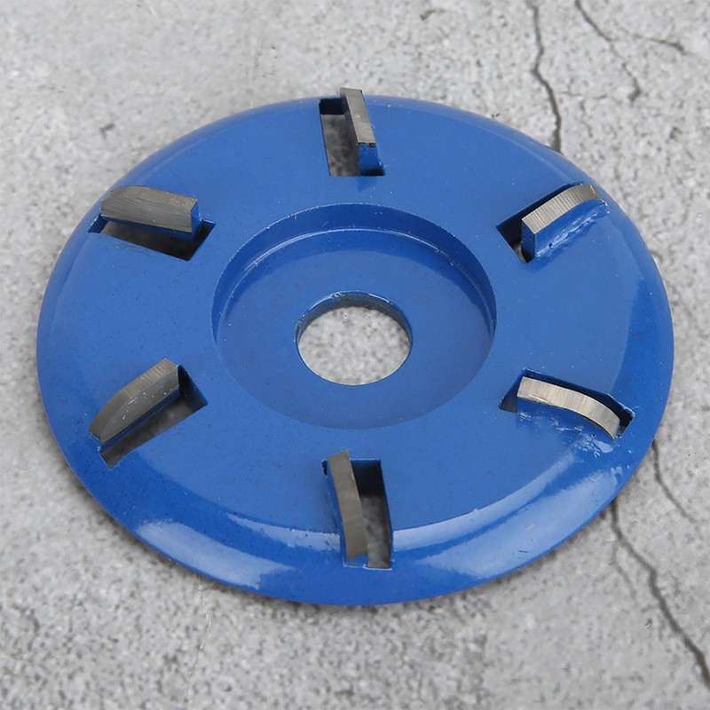 Wood Turbo Carving Disc, 6 Teeth Angle Grinder Grinding Spatula