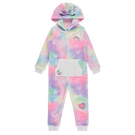 BTween Hooded Unicorn Onesie PJs for Girls