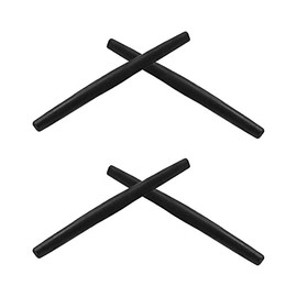 2 Pair Black Replacement Earsock for Oakley Wiretap Sunglass