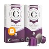 Cru Kafe Organic Bold Dark Roast Arabica Espresso Single-Serve Organic