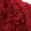 Curly Wavy Wigs Women Female Synthetic Hair Burgundy Wigs for