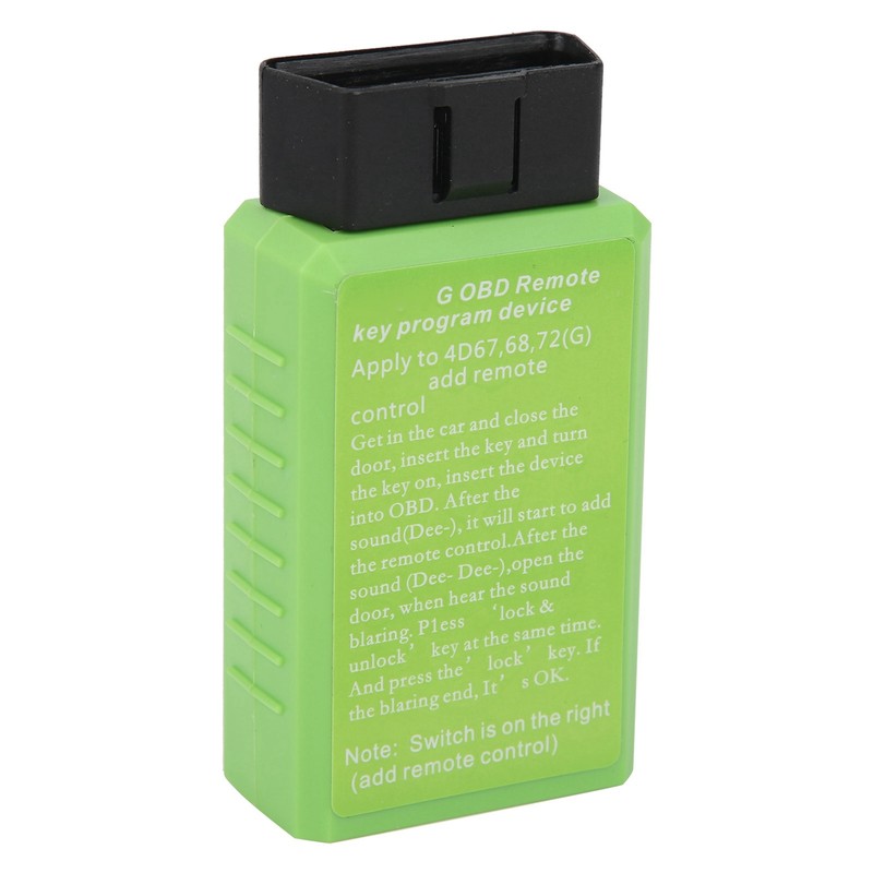 OBD Remote Auto Key Programmer Device Transponder Keys Matching Green