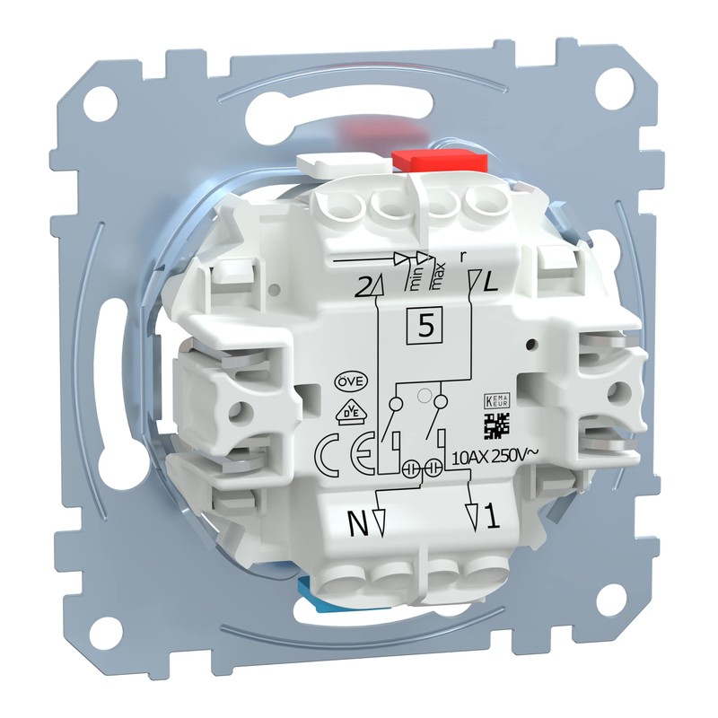 Merten MEG3105 Series Control Switch Insert 1 Pole, 10 AX,