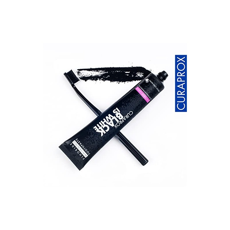 CURAPROX Ultra Soft Cepillos de Dientes Duo Pack Negro/Blanco