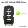 AYGUCEKE TPU Protective Key Fob Cover Case Compatible with 2009-2022