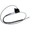 Sliding Door Latch Lock Actuator with Cable for Right Passenger