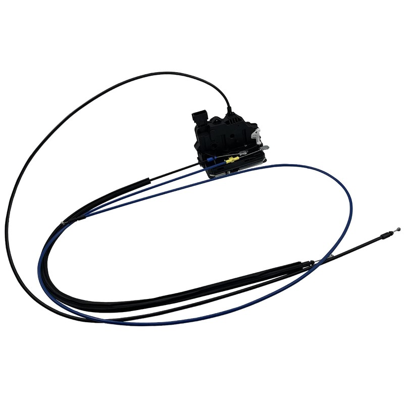 Sliding Door Latch Lock Actuator with Cable for Right Passenger