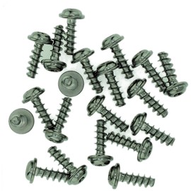 D5 (5mm x 16mm) TX Pan Screws for Plastic (Flanged) - Stainless Steel (A2) (Pack of 20)