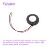 DMiotech 4 Pack 1W 8 Ohm 15mm Diameter Mini DIY