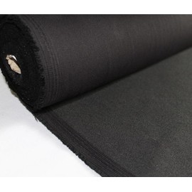 Kiran Collections-1-yard 8 oz Black Denim Fabric for sewing, crafting|Stylish Denim Fabric |Denim fabric by the yard |Jean Material|Denim Material|Black Jean Fabric