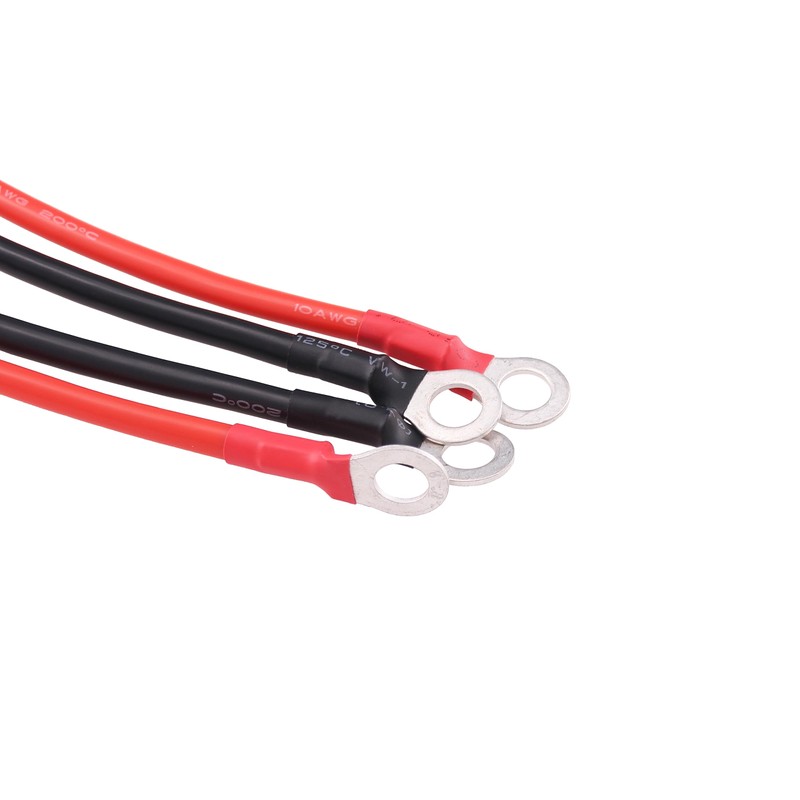 rflaueo 1pc XT90 to O Ring Terminal Cable Amass XT90