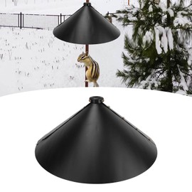 Bird Feeding Station Baffle Dome, 2 Pieces Squirrel Guard for Bird Feeders, Outdoor Squirrel Cover Bird Feeder Pole Squirrel Proof Anti Raccoon Baffle for Stop Squirrels Stealing Bird Feed