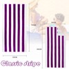 Exclusivo Mezcla 2 Pack Cotton Oversized 35x70 Inches Cabana Stripe