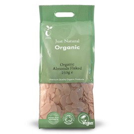 Just Natural Organic Almonds Flaked 250g