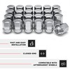 White Knight 9/16"-18 Lug Nuts for Dodge and Ram, Factory