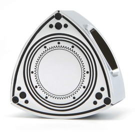 Rotary13B1 Rotary13B1 Aluminum Rotor Oil Filler Cap : Chrome with Black details - 72mm wide Rotary Engine Wankel