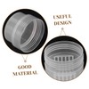 Healeved Covered Slide Staining Jar with Lid for Microscope Slides