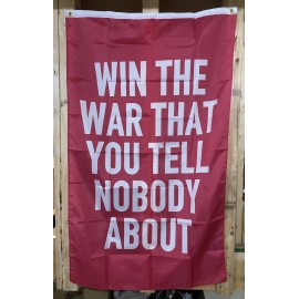 Unbranded Motivation Flag FREE SHIP Win The War You Tell Nobody About Mental USA Sign 3x5’