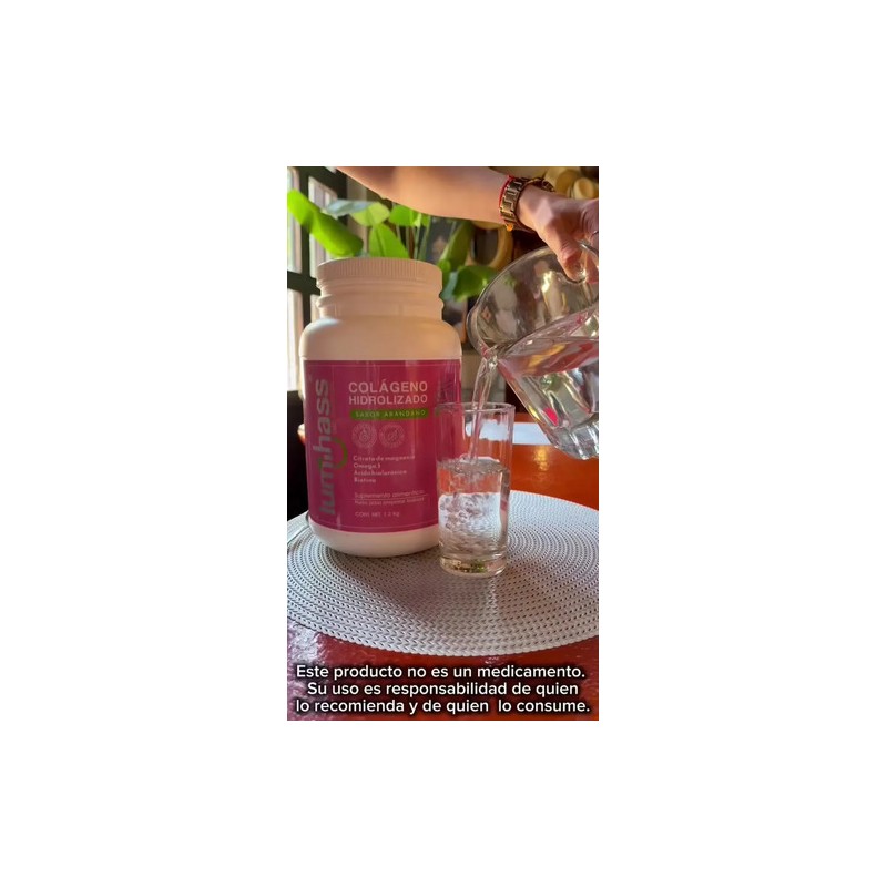 Pack Colágeno Hidrolizado Lumihass Sabor Arándano Fresa Détox Regalo Porciones