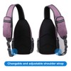 WATERFLY Sling Bag Sling Backpack Crossbody Bag Hiking Daypack for