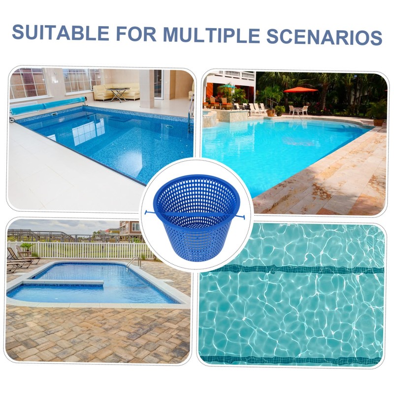 Levemolo Pool Skimmer Basket Replacement Small Plastic Filter Insert for