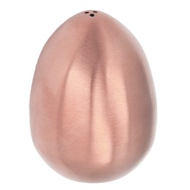 Saleros De Mesa, Pimentero, Salero en Forma de Huevo, Compacto Decora Tu Cocina Fácil de Distinguir A181 Salero para Almacenar Sal, Pimienta(Oro rosa)