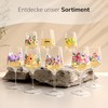 ElbFuchs® Aperitifgläser (2×470 ml) Serie Violet Veil [GESCHENKIDEE] Spülmaschinenfest &