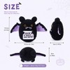 QINJIEJIE Knitted Bat Halloween Decorations Boo Basket Gifts