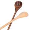8 Pcs Wooden Spoon Beech Wood Safe Environmentally Friendly Wooden