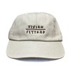 Vivian Flytrap Unisex Logo Washed Embroidered Dad Baseball Cap -