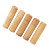 5pcs 12cm Length Travel Bamboo Tea Canister Tea Storage Container
