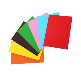 NUOBESTY Pack of 20 Colourful Corrugated Paper for DIY Crafts, High-Quality Craft Paper for Nursery School and Creative Projects