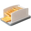 DENEAR Heavily Upgraded Bread Slicer for Homemade Bread, Foldable plastic