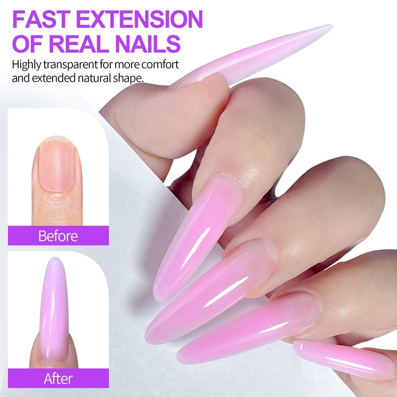 Desdemona 12 Type Dual Nail Forms 144 Pcs Builder Extension