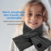 USB Heating Neck Pad Temperature Adjustable Heated Scarf Winter Warm