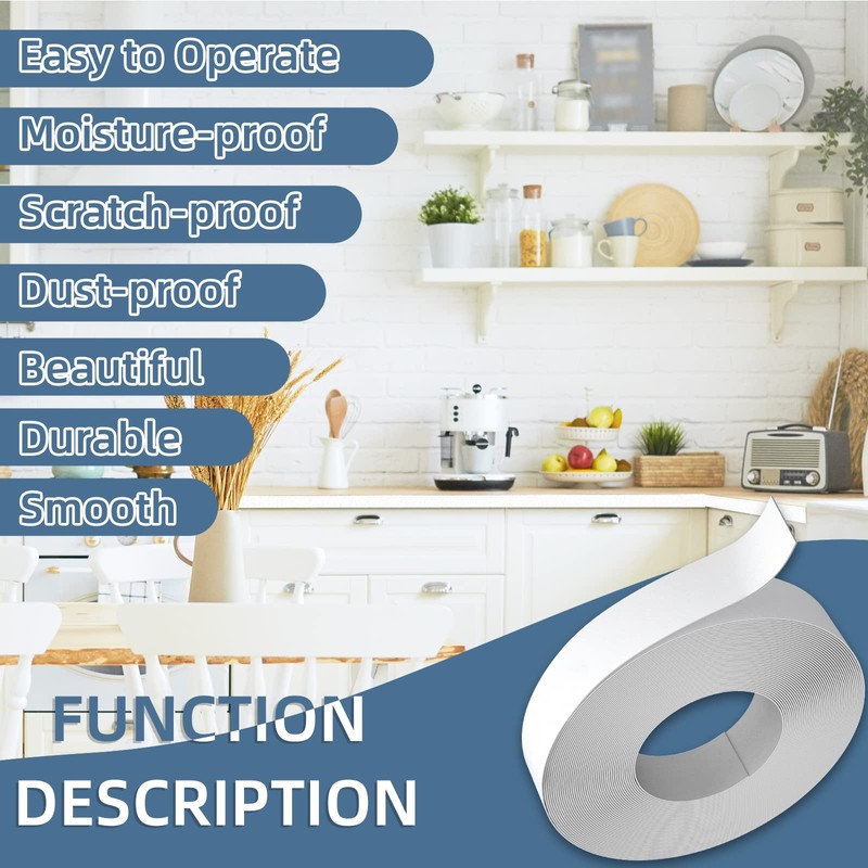 ZYJT ZYJT Melamine Edge Banding, 3/4 inch x 50ft roll