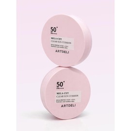 Headquarters Art Deli Mela Cut Tone-Up Sun Cushion Sun Cream SPF50+ PA++++ / 본사 아트델리 멜라 컷 톤업 선쿠션선크림SPF50+ PA++++