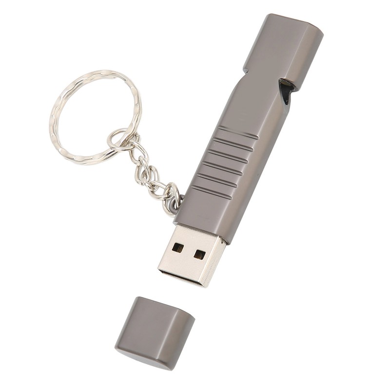 Whistle USB Flash Drives Aluminum Alloy Outdoor Waterproof USB Flash