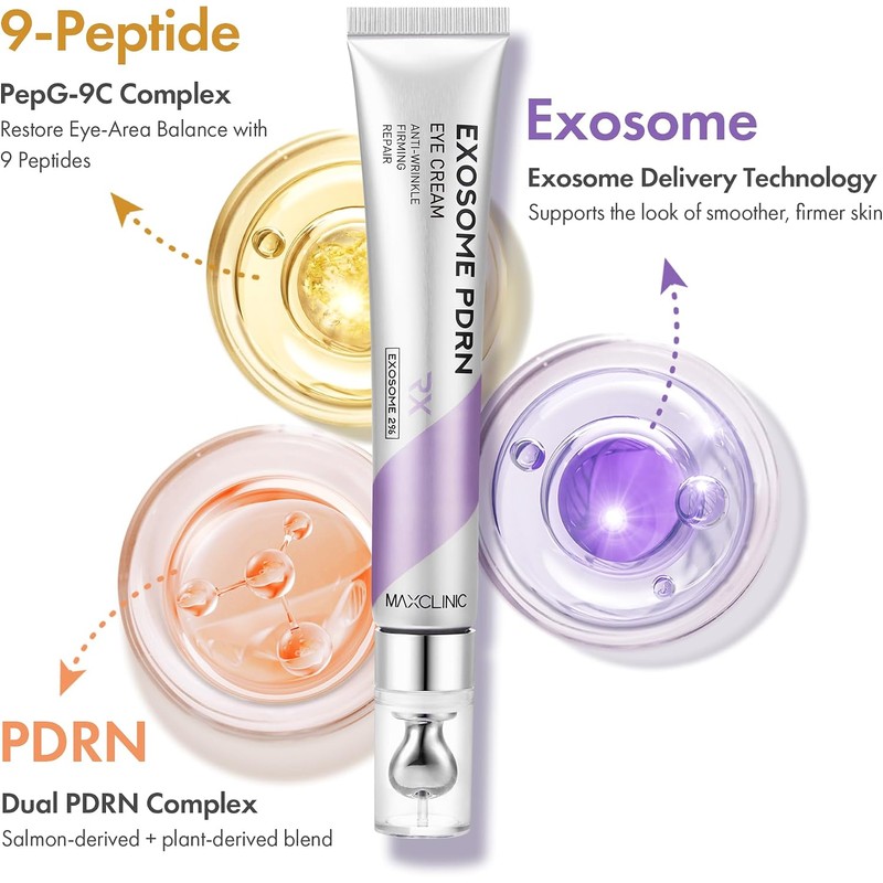 MAXCLINIC PDRN Crema de ojos – Advanced C-Zone Crema hidratante